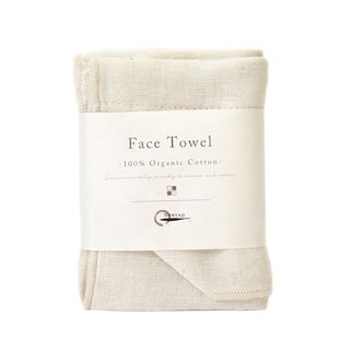 NAWRAP ORGANIC FACE TOWEL 35X35CM - IVORY