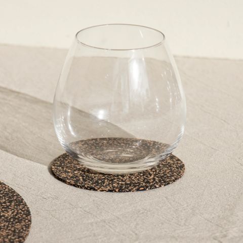 LIGA UMBER ROUND COASTERS - SET OF 4