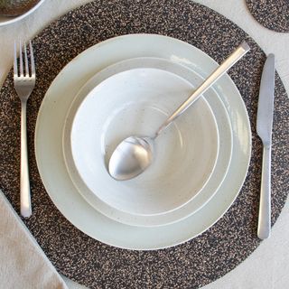 LIGA UMBER ROUND PLACEMATS - SET OF 4