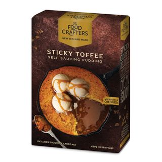 FOOD CRAFTERS PUDDING MIX - HOT TOFFEE 450G
