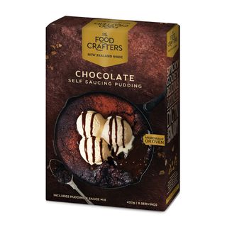 FOOD CRAFTERS PUDDING MIX - RICH CHOCOLATE 450G