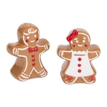 DII GINGERBREAD SALT & PEPPER SET