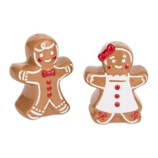 DII GINGERBREAD SALT & PEPPER SET