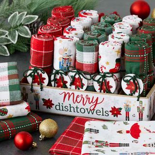 DII TTS ASSORTED DISHTOWELS 20 PACK