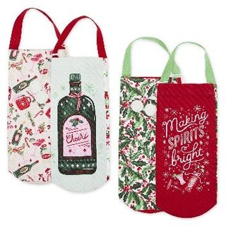 DII HOLIDAY CHEER WINE GIFT BAG