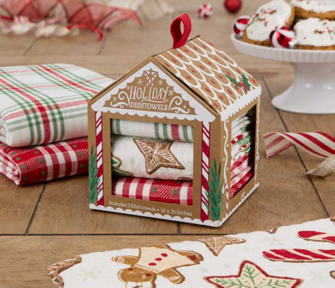 DII GINGERBREAD HOUSE GIFT SET
