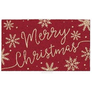 DII COIR DOOR MAT 44.5 X 75CM - MERRY CHRISTMAS