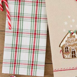 DII MERRY & BRIGHT JACQUARD  DISH TOWEL