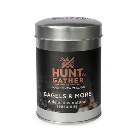 HUNT & GATHER BAGEL & MORE SEASONING 80G