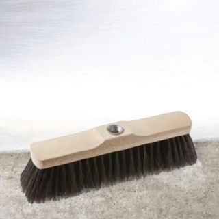 DISHY INDOOR BROOM HEAD - BLACK HORSE HAIR