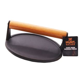 HUNT & GATHER BURGER PRESS 18CM - CAST IRON