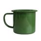 H&G ENAMEL MUGS 350ML 4PK-HUNTER GREEN