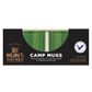 H&G ENAMEL MUGS 350ML 4PK-HUNTER GREEN