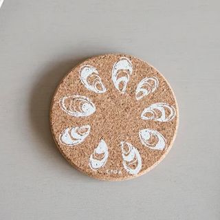 LIGA NATURAL ROUND COASTER - OYSTER