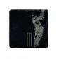 SELBRAE HOUSE SINGLE SLATE COASTER 11X11CM - CRICKET