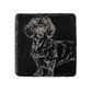 SELBRAE HOUSE SINGLE SLATE COASTER 11X11CM - DACHSHUND