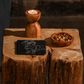 SELBRAE HOUSE SINGLE SLATE COASTER 11X11CM - DACHSHUND