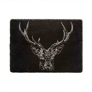 SELBRAE HOUSE SLATE CHEESE BOARD-STAG PRINCE