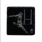 SELBRAE HOUSE SINGLE SLATE COASTER 11X11CM -RUGBY
