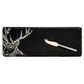 SELBRAE HOUSE MINI SLATE CHEESE BOARD & KNIFE-STAG