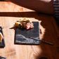 SELBRAE HOUSE MINI SLATE CHEESE BOARD & KNIFE-STAG
