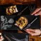 SELBRAE HOUSE MINI SLATE CHEESE BOARD & KNIFE-THISTLE