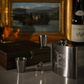 SELBRAE HOUSE HIP FLASK & CUP SET-FISHING