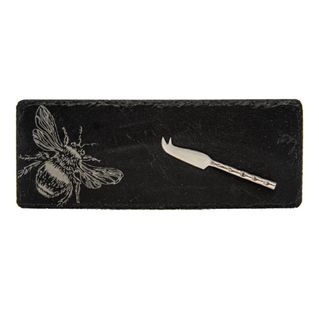 SELBRAE HOUSE MINI SLATE CHEESE BOARD & KNIFE-BEE