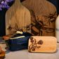 SELBRAE HOUSE BLUE BUTTER DISH - THISTLE