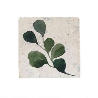 SELBRAE HOUSE SINGLE STONE COASTER 10X10CM -FLORA