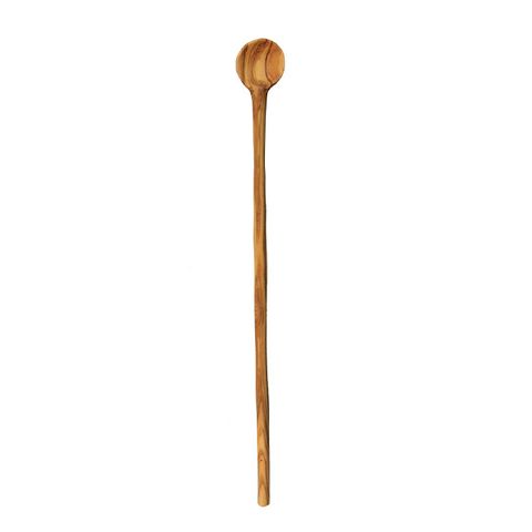 DISHY OLIVE WOOD LONG SPOON 28CM