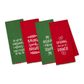 DII CHRISTMAS BAKING EMBELLISHED DISHTOWEL