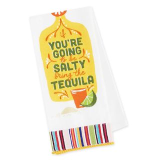 DII SALTY EMBELLISHED DISH TOWEL