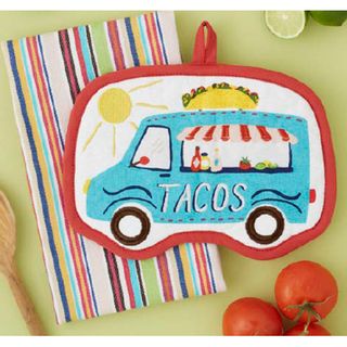DII TACO TRUCK POT HOLDER GIFT SET