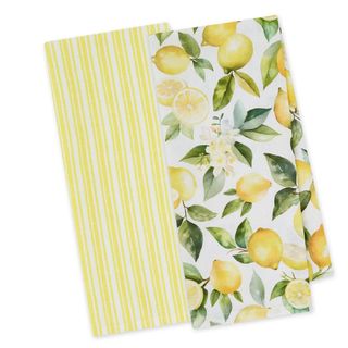 DII LEMON GROVE DISH TOWELS- SET OF 2