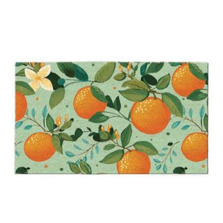 DII COIR DOOR MAT 44.5 X 75CM - ORANGE BLOSSOM