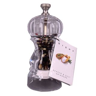 DISHY MINI ORCHID PEPPERMILL 12CM