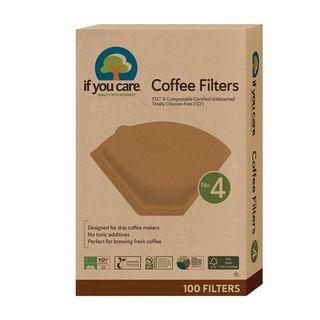 IF YOU CARE LARGE COFFEE FILTER NO.4 100
