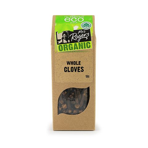 MRS.R.ECO ORG CLOVES WHOLE 15G