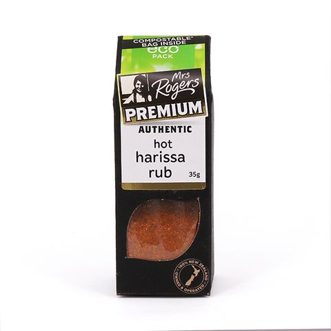 MRS.R.PRM.ECO. HOT HARISSA RUB 35G