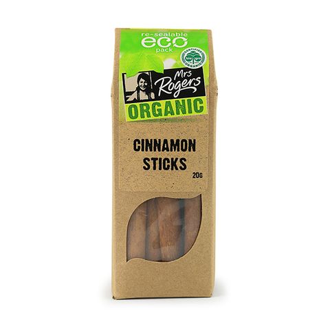 MRS.R.ECO ORG CINNAMON STICKS 20G