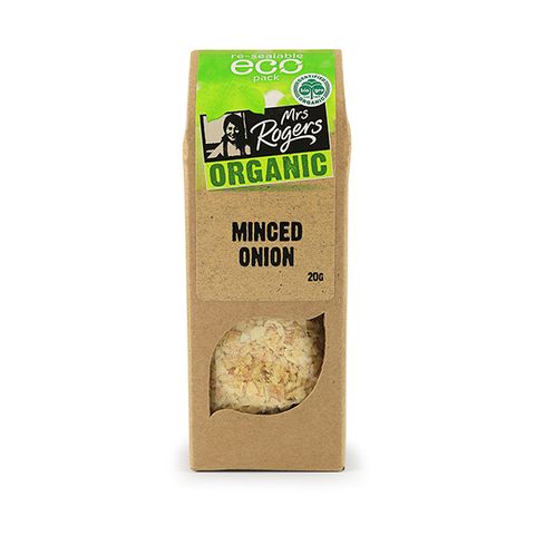 MRS.R.ECO ORG ONION MINCED 20G