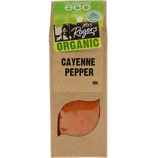 MRS.R.ECO ORG CAYENNE PEPPER 30G