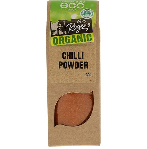 MRS.R.ECO ORG CHILLI POWDER 30G