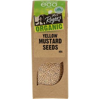 MRS.R.ECO ORG MUSTARD SEEDS YELLOW 40G