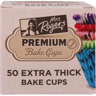 MRS.R.BAKECUPS. PREM EXTRA THICK REG 50