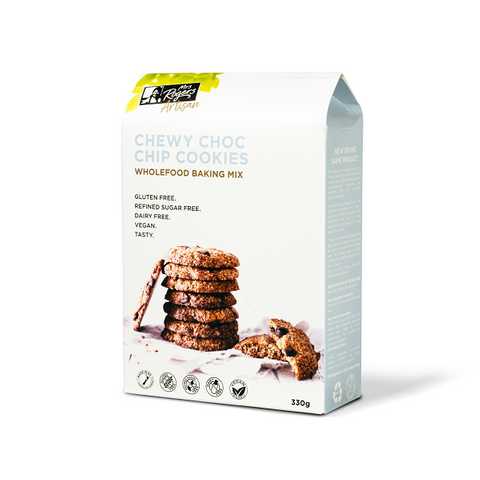 MRS.R WHOLEFOOD CHEWY CHOC CHIP COOKIES 330G