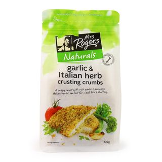 MRS.R.NAT. GARLIC & ITALIAN HERB CRUMB 170G