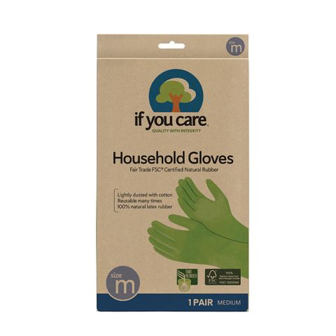 IF YOU CARE HOUSEHOLD GLOVES MEDIUM