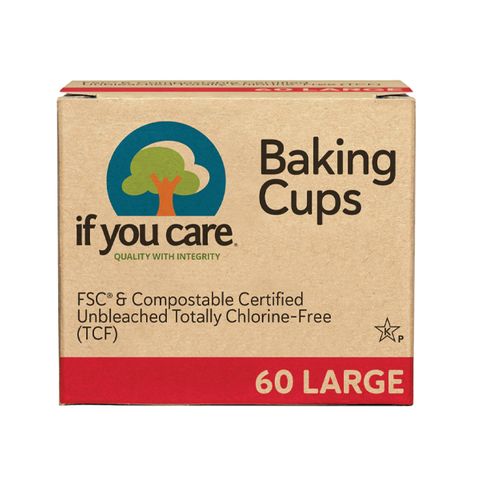 IF YOU CARE LARGE BAKING CUP 60 PACK